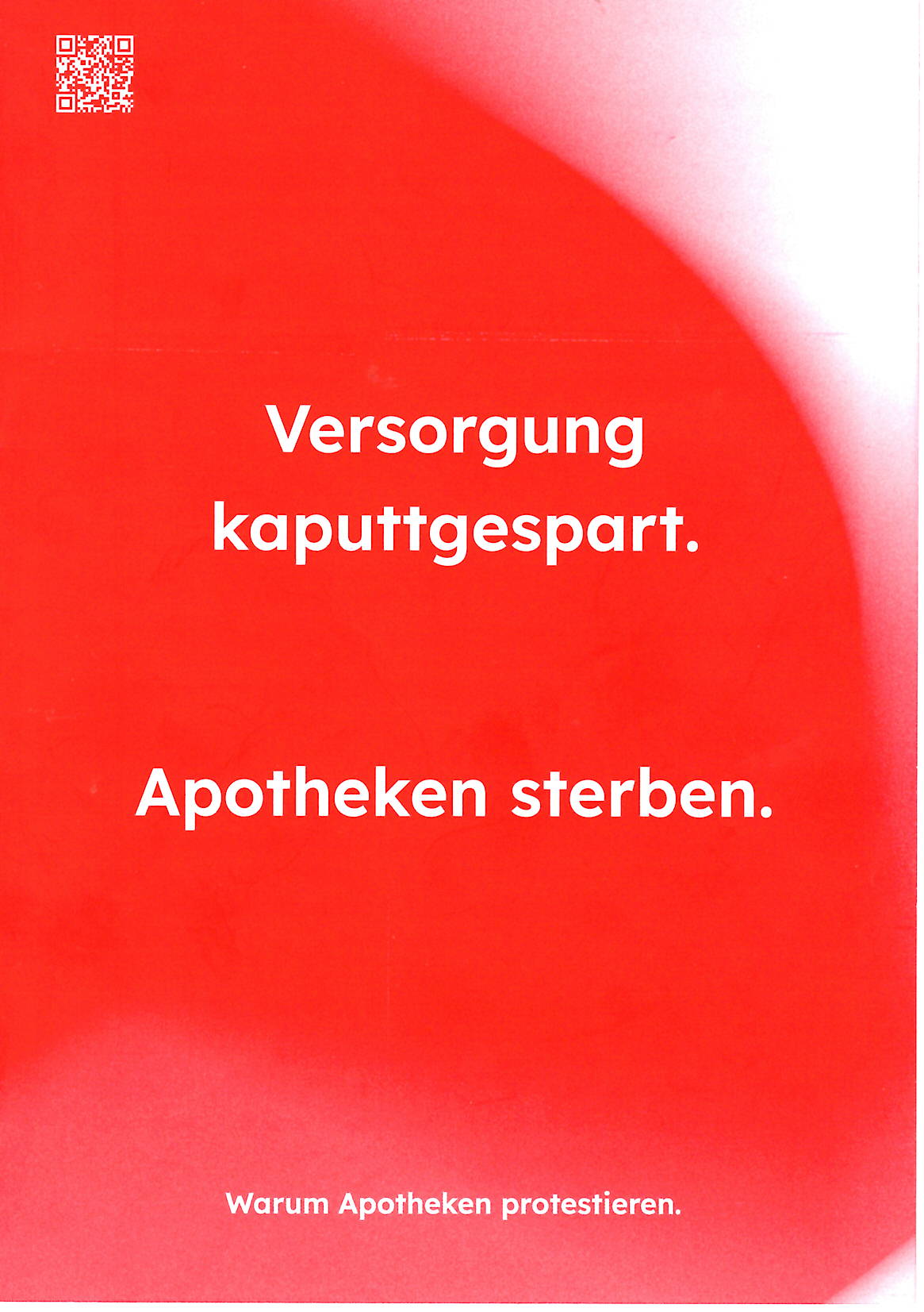 Info Flyer Apothekensterben